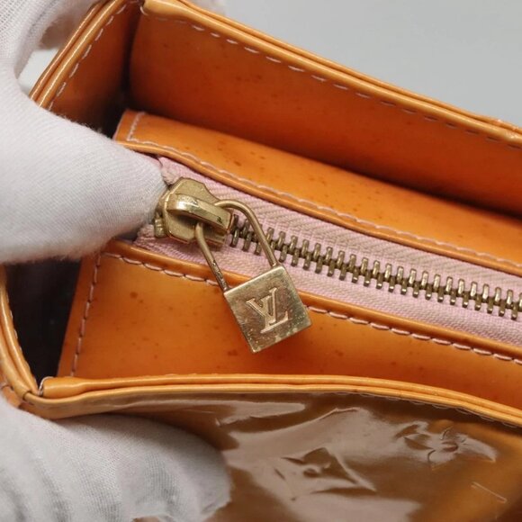 LOUIS VUITTON Monogram Vernis Columbus Bag Marshmallow Pink M91032 Auth BA5406 - Picture 11 of 16